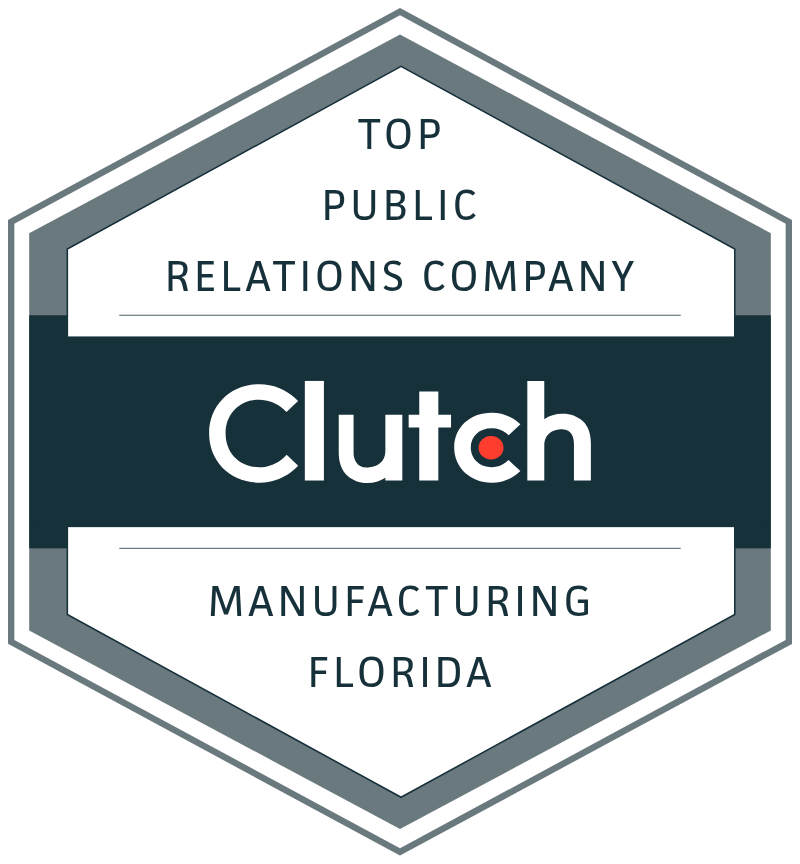Top Clutch Public Relations Company Manufacturing Florida